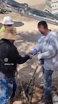 Concrete Pour for Block Foundation | Building a Veneer Stone Wall