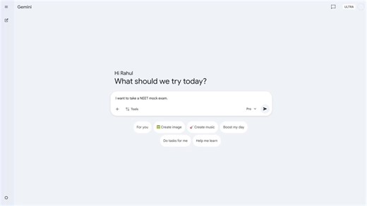 GEMINI UPDATE ⚡ : Google has released NEET UG practice tests for Indian students in Gemini, expanding its educational tools to help students prepare for medical entrance exams.TLDR:- Full-length mock exams available at no cost- Content provided by Physics Wallah and Careers360- Rigorously vetted high quality practice material- Accessible via the "I want to take a NEET mock exam" prompt- Currently available in EnglishVideo Credit : Google Blog