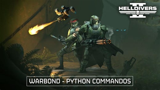 Helldivers 2 - Python Commandos Warbond Trailer | Petter Linddqvist