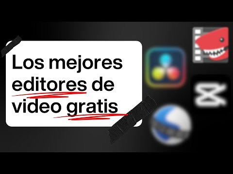 7 MEJORES EDITORES de VÍDEO🎬😱 ¡GRATIS & FÁCIL! para VÍDEOS PROFESIONALES (Sin Marca de Agua)