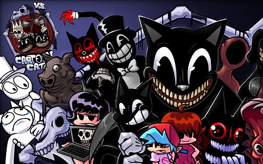【FNF模组】VS 卡通猫(CARTOON CAT) 2.0更新