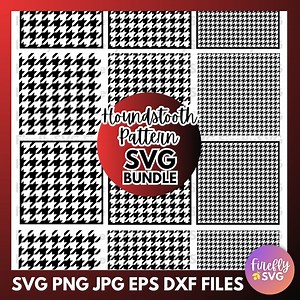 6 Houndstooth Pattern SVG Houndstooth Clipart Houndstooth Texture Houndstooth Pattern Texture Bundle Houndstooth Svg File for Cricut - Etsy