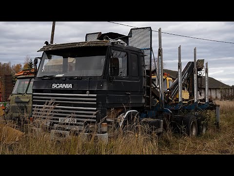 Starting Scania R142HL (V8) After 5 Years + Test Drive