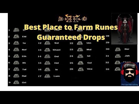 Diablo 2 Resurrected Best place to Farm RUNES | Insane Rune Drops Even on Normal