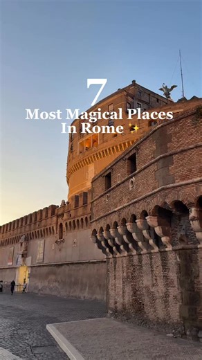7 Magical Places in Rome you can’t Miss 🇮🇹✨ 1 . Passetto di Borgo 2 . Room of Saint Ignazio 3 . Galleria Pamphilj 4 . St Peter’s dome View 5 . Palazzo Barberini 6 . Palazzo Altemps 7 . Vatican Apostolic Library #roma #rome #magical #best #italy #italia | Romesomuch