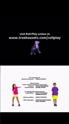 Roll play end credits side by side comparison