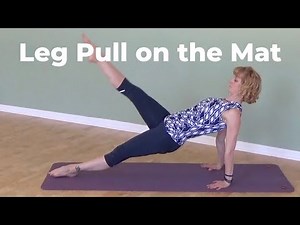 Leg Pull on the Mat⎮Pilates Reverse Plank