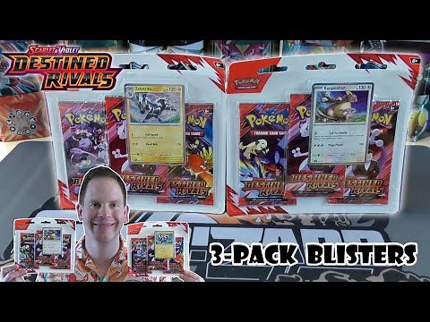 Destined Rivals 3-Pack Blister Opening