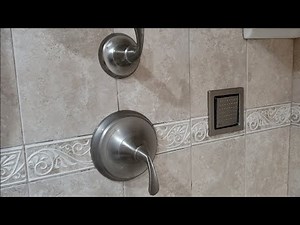 Kohler Shower On and Off Stem Valve Replacement Change DIY