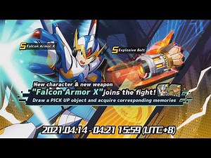 Mega Man X DiVE - Falcon Armor X Takes Flight This Week!