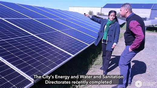 We recently unveiled our new R14,6m solar project at the Kraaifontein Wastewater Treatment Plant. Projects are being rolled out at municipal facilities where feasible. This is part of the City’s drive for increased energy security and efficiency in its operations #CTNews #Energy | City of Cape Town