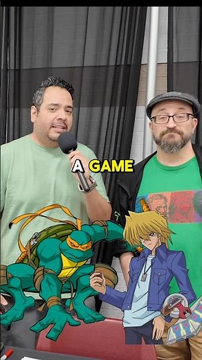 YuGiOh & TMNT Voice Actor Wayne Grayson Tries To Remember His Lines as Mikey & Joey Wheeler! #tmnt