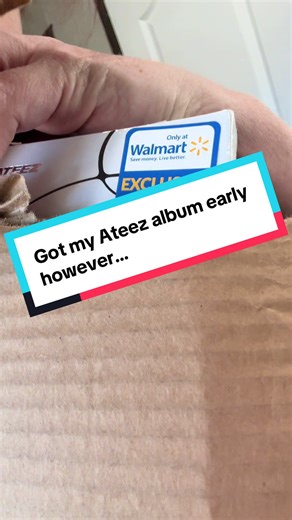 Unboxing My Early Ateez Album Experience