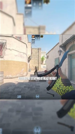 You're Aiming WRONG on Pistol Rounds! #cs2 #counterstrike #shorts