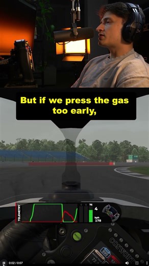 Signs of an Early Apex in Sim Racing