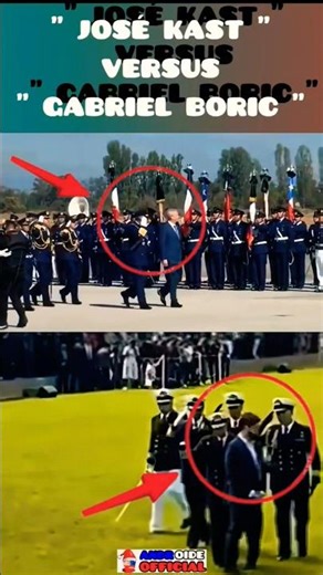 THE DIFFERENCE BETWEEN JOSÉ KAST AND GABRIEL BORIC FOR FASHION SHOWS 😱 #shorts #fashionshow #chile