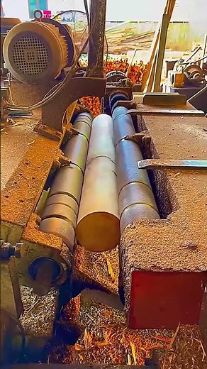 Industrial Log Debarking