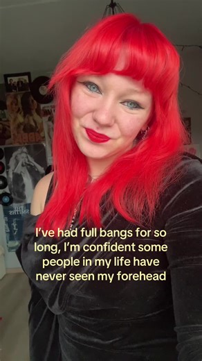 Forehead Reveal: Embracing Full Bangs and Confidence