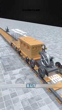 From Steam to High Speed Rail ⚡️ Train Evolution Explained #3danimation #shorts