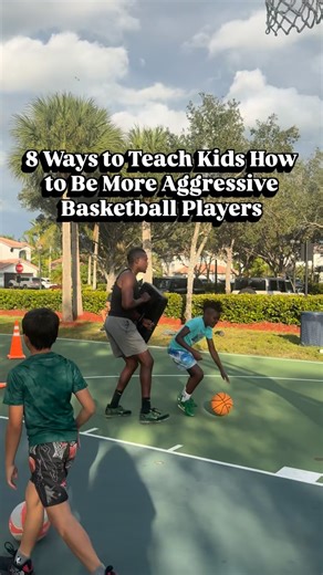 Youth Basketball Training | Next Gen Hoops on Instagram: "8 Ways to Teach Kids How to Be More Aggressive Basketball Players Aggressive basketball isn’t selfish. It’s confident, decisive, and intentional. Here’s how it’s actually taught. ⸻ 1. Basketball Teach Attacking Mentality First Kids are told to “move the ball.” They’re rarely taught when to attack. Aggression starts with looking to score or collapse the defense. ⸻ 2. Basketball Remove Fear of Making Mistakes Kids hesitate because they’re s