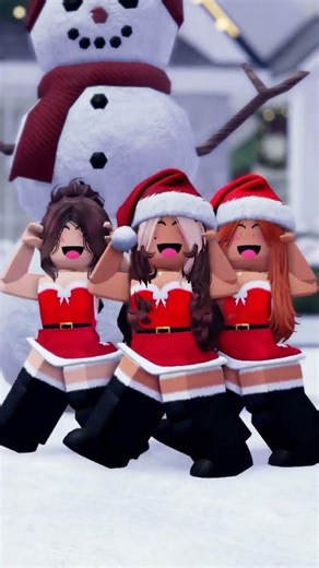 We Did The Mean Girls Christmas Dance! 💃🎄 #berryave #berryavenue #roblox #robloxrp #bloxburg