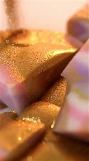 Glitter Bomb Soap Explosion ASMR in Vertical Close-Up