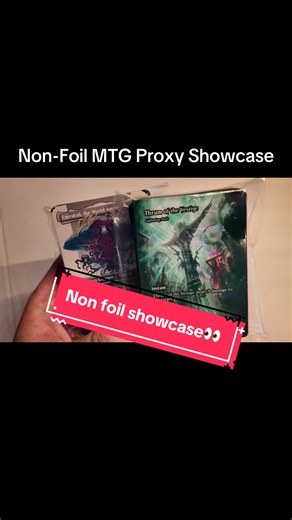 MTG proxy showcase thank you Vex so much🫡 ##mtgproxies##magicthegathering##secretlair##mtg##mtgcommander