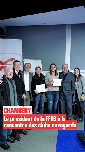 Savoie News on Instagram: "🏀 Le président de la FFBB à la rencontre des clubs savoyards Ce lundi 5 janvier, Jean-Pierre Hunckler, président de la @ffbb_officiel , était à Chambéry pour rencontrer les clubs savoyards. Une vingtaine de clubs du territoire étaient présents pour écouter les messages du président et échanger avec lui sur les difficultés rencontrées et les besoins du basket en Savoie. Comme l’a souligné Virginie Bantin, présidente du Comité Savoie Basket, la Savoie reste un comité de