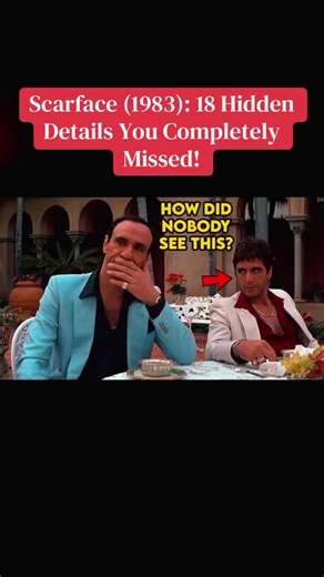 Scarface (1983): 18 Hidden Details You Completely Missed! #scarface #rumors #foryoupage