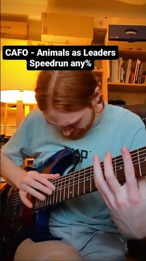 ANIMALS AS LEADERS - "CAFO" Tapping 120% SPEED
