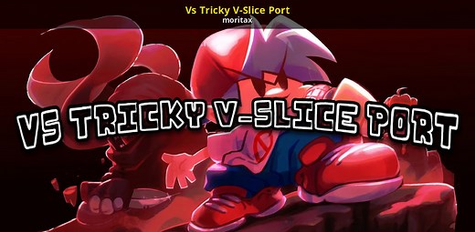 Vs Tricky V-Slice Port Mod for Friday Night Funkin' | FNF Mods