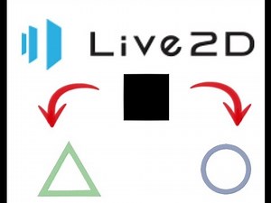 Live2D 101 - Lesson 1-5 - Transform square into triangle & circle