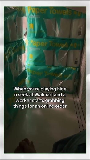 When your playing hide in seek at Walmart #funny