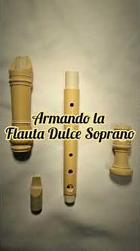 Partes de la Flauta Dulce soprano