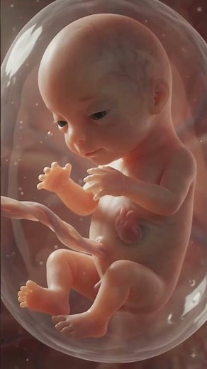 2nd Month Baby in the Womb | Fetal Development (Weeks 5–8) Explained in 3D
