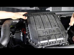 Volkswagen VW up! Air Filter How To Replace MPI 55 75 CHYA CHYB