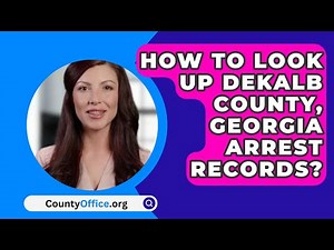 How To Look Up Dekalb County, Georgia Arrest Records? - CountyOffice.org