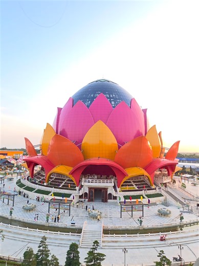 Toàn cảnh Liên Hoa Bảo Tháp - Tân Huê Viên Sóc Trăng trước ngày khánh thành 🎆🎇 #Cantho #Soctrang #tanhueviensoctrang #tanhuevien #lienhoabaothap