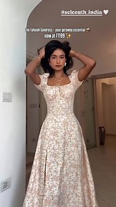The internet’s new obsession 👀 The Tallulah Sundress is here — cute, comfy & going viral fast 💗 Get yours for just ₹1199 before it sells out! | Selcouth