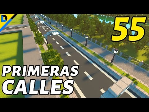 🏗️CONSTRUYENDO una CIUDAD en MINECRAFT #55 Nuevas CALLES! - divanjm03