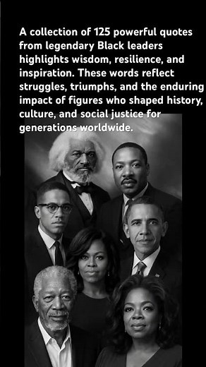 125 Inspiring Quotes from Legendary Black Leaders