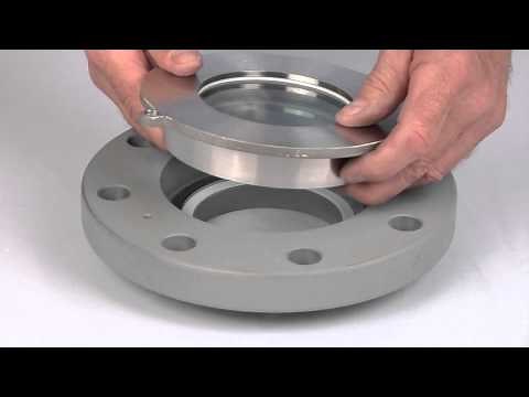 Model I Flange Sight Glass Assembly Instructions