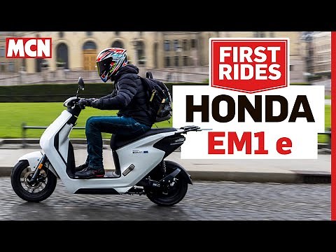 We ride Honda's first electric motorcycle for Europe: The EM1 e scooter | MCN Review