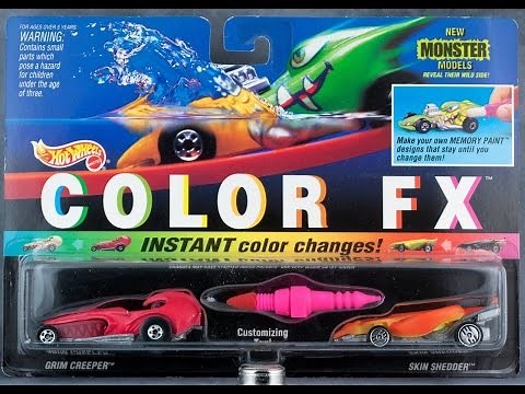 Hot Wheels Color FX - Color Changers 1993 | Hot Wheels