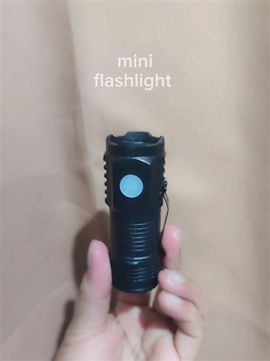mini led flashlight na sobrang mura #flashlight #rechargeable #liwanagsadilim #affordable
