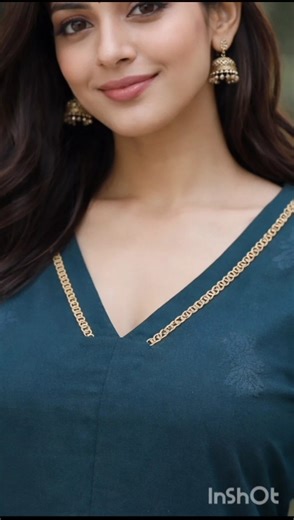 Latest Simple V Shape Gala Design | Kurti Shirt Gala Design | Easy Stitching