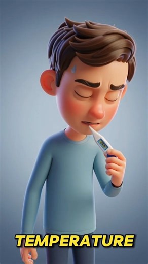 “What Happens Inside Your Body During a Fever? | 3D Animated Medical Short” #shorts #fyp
