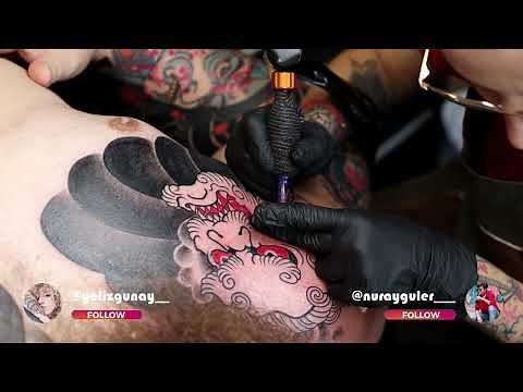 Yakuza Tattoo | 6 Sessions | Full Sleeve İrezumi Time Lapse