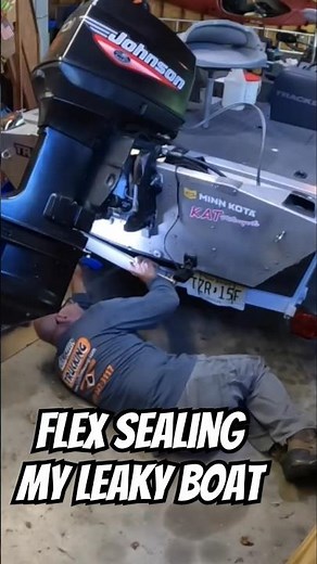 I Tried to Fix a Leaky Boat with Flex Seal