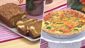 Cream Cheese Pumpkin Bread, Magic Quiche: Get the Recipes!